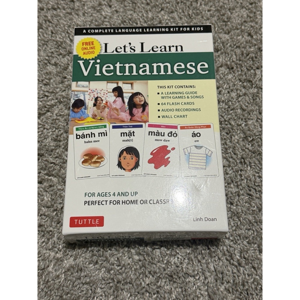 Let's Learn‎ Vietnamese Complete Language Learning Kit for Kids Tuttle